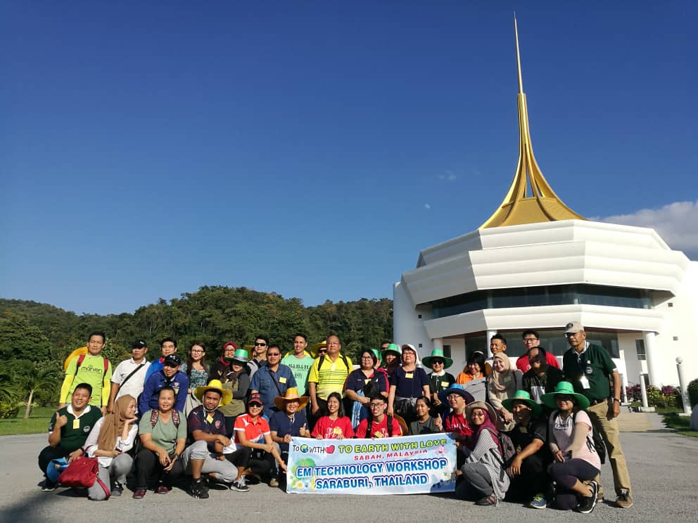 During the workshop at Saraburi Center