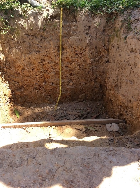 Difference within the bottom soil layer (original soil) and EM treated soil layer