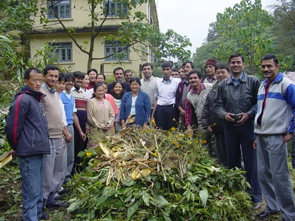 House of Hope, NPO group with the help of people with disabilities, recycling organic wastes