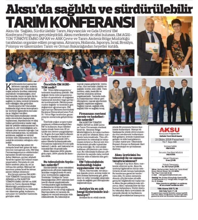 The Annual European Partner Meeting & Exposition 2018 was reported by local newspaper