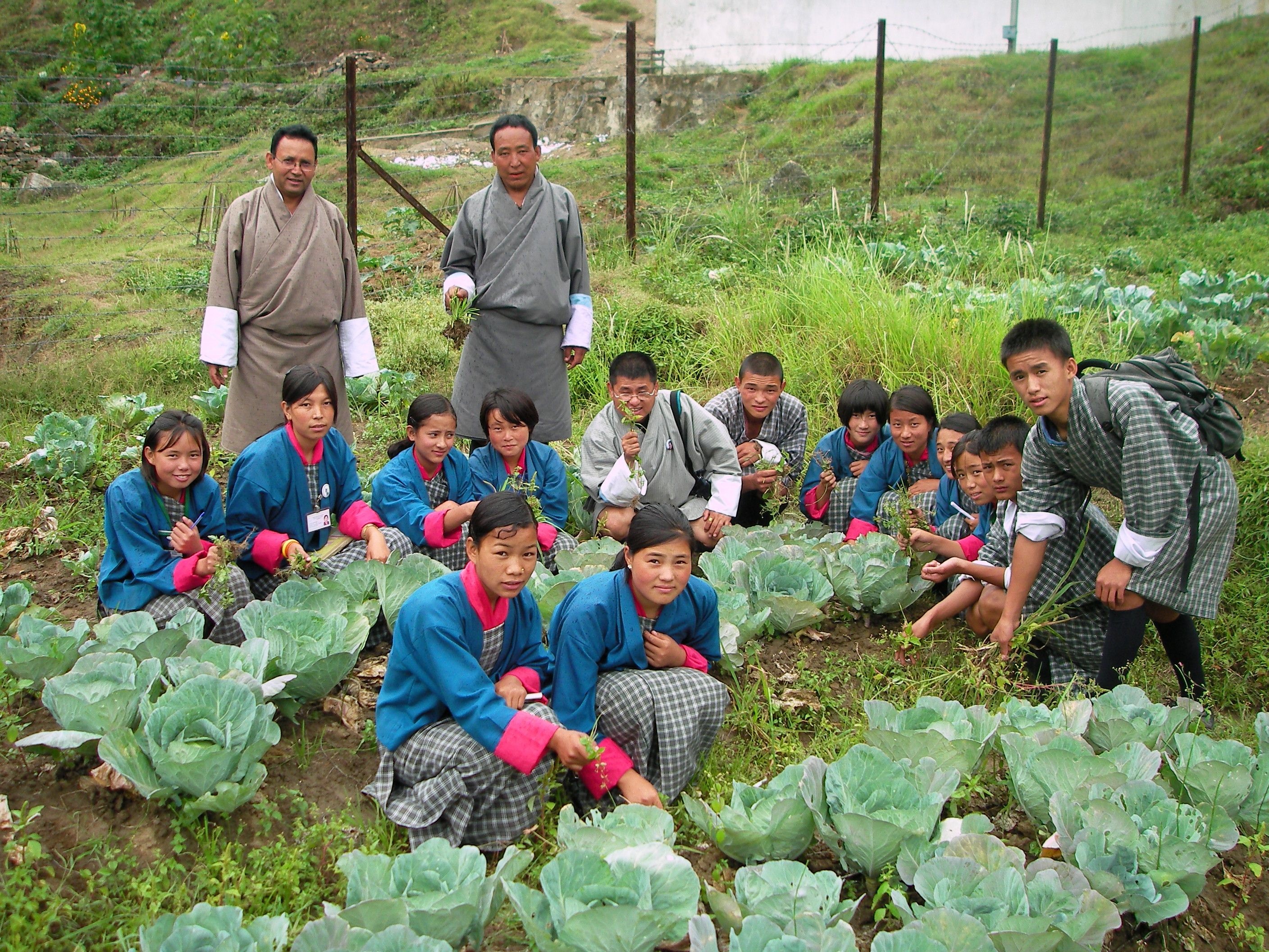 New video: Agriculture Program at School in Bhutan -sustainable farming with EM-