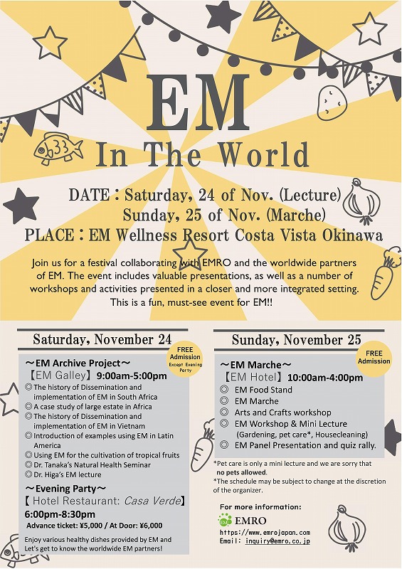 EM In The World - Information