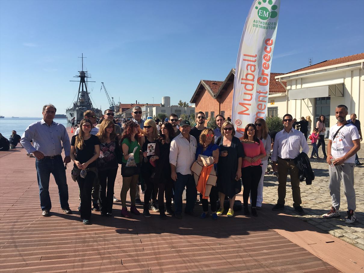 EM Mudball Event at Harbor Thessaloniki, Greece