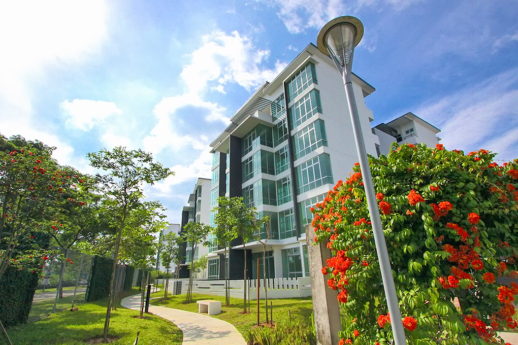 A building at Tanah Dtera 